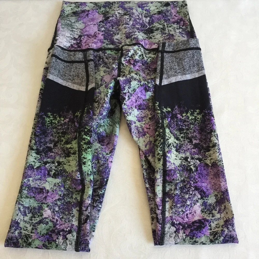 Lululemon Wunder Under Hi-Rise Tight Nulux Vivid Vision Multi Black